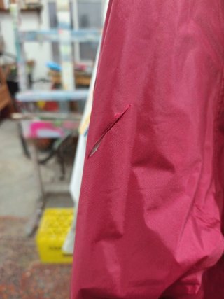 Chaqueta Impermeable Roja Premiere