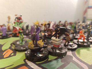Lote de 82 figuras HeroClix originales Dc comics