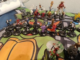 Lote de 82 figuras HeroClix originales Dc comics