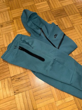 Chándal Nike Tech Fleece Turquesa
