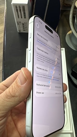iPhone 17 Pro 256GB Blanco - Como Nuevo