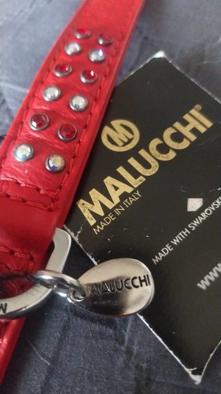 Coleira Pet Malucchi Vermelha