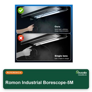 Romon Endoscopio cámara inspección 1080p 5m