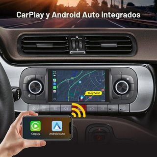 Radio Linux Fiat Panda 2013-2025 CarPlay/Android