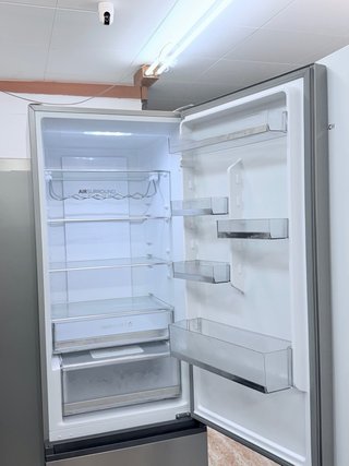 Frigorífico Haier Combi Acero Inoxidable