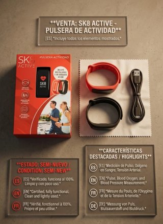 Pulsera de Actividad SK8 Active