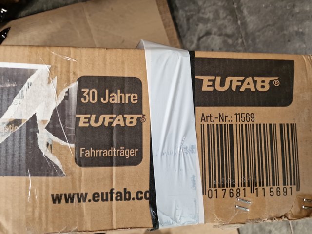 EUFAB 11569 Crow Basic - Portabicicletas
