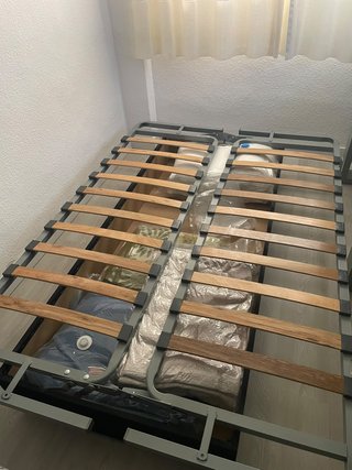 Sofá Cama con cajonera y 2 cojines