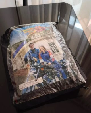 Traje impermeable lluvia chaqueta y pantalón XL