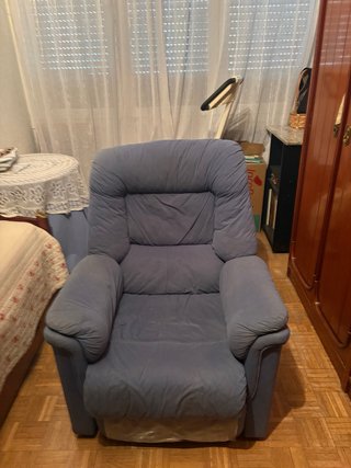 Sillón Abatible Azul