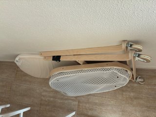 Minicuna Ikea con colchón y ruedas