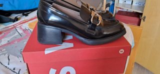 Zapatos Wonders Negros Talla 40