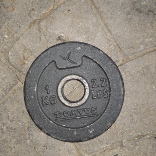 Disco de pesas Domyos 1kg