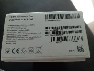 Móvil Xiaomi Redmi 9A Negro