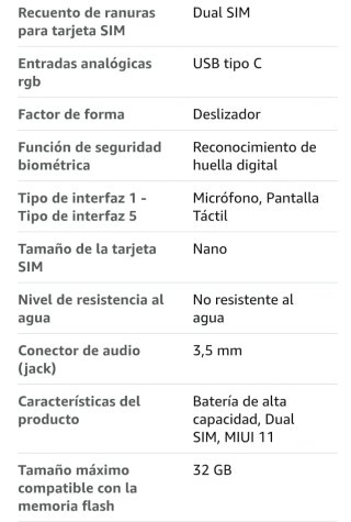 Móvil Xiaomi Redmi 9A Negro