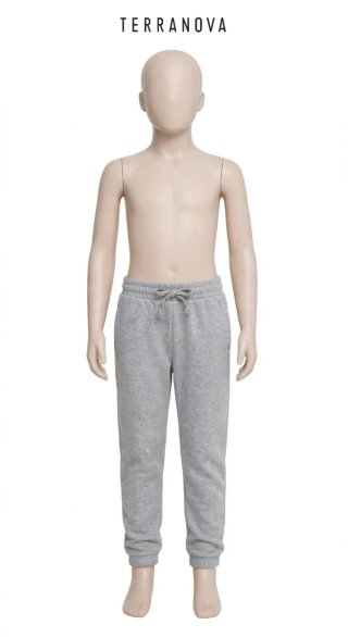 Pantaloni tuta bambino Terranova grigi