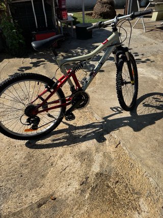 Bicicleta MTB  rockrider Doble Suspensión