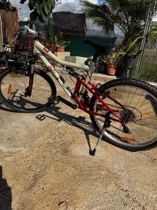 Bicicleta MTB  rockrider Doble Suspensión