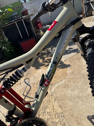 Bicicleta MTB  rockrider Doble Suspensión