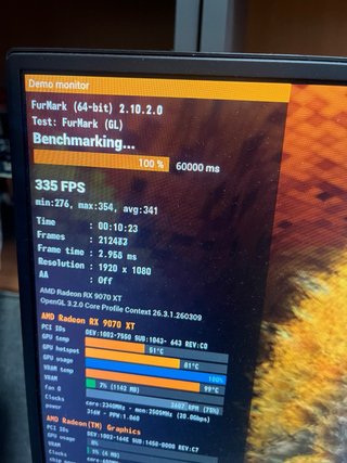 ASUS Prime Radeon RX 9070 XT 16GB GDDR6 #321ZZV