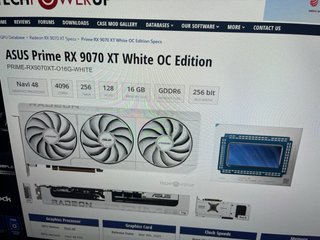 ASUS Prime Radeon RX 9070 XT 16GB GDDR6 #321ZZV