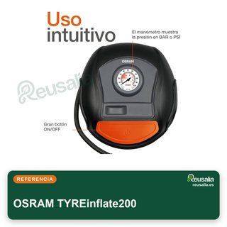 OSRAM TYREinflate200 compresor portátil aire
