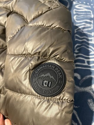 Abrigo Canadian Peak Dorado Mujer