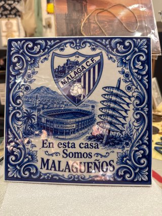 Azulejo Decorativo Málaga C.F.