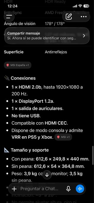 Monitor MSI