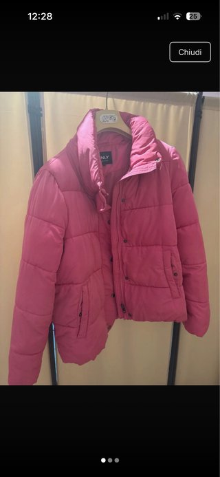 Giubbotto imbottito Only rosa