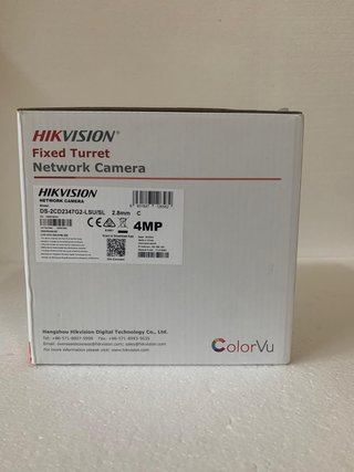 Cámara IP Turret Hikvision 4MP
