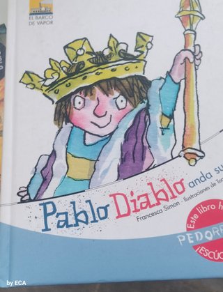 Libro Infantil Pablo Diablo. Tapa dura