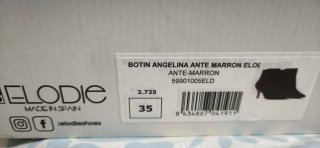 Botines marrones de tacón