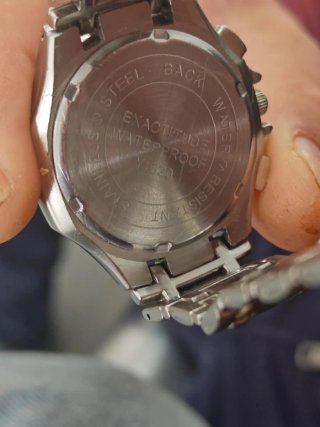 Reloj Concord Bicolor Cronógrafo Swiss Made