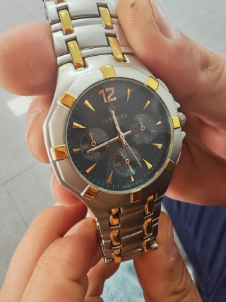 Reloj Concord Bicolor Cronógrafo Swiss Made