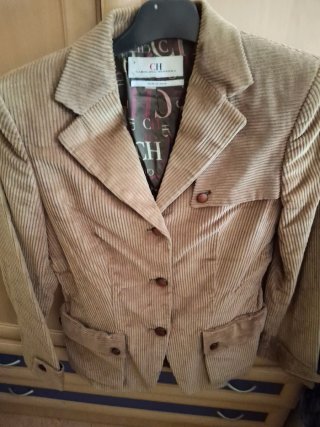 Chaqueta Carolina Herrera Pana Beige