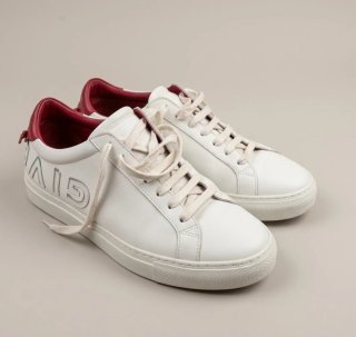 Sneakers Donna Givenchy Bianche Rosse