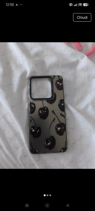 Cover Redmi Note 13 Pro 5G con ciliegie