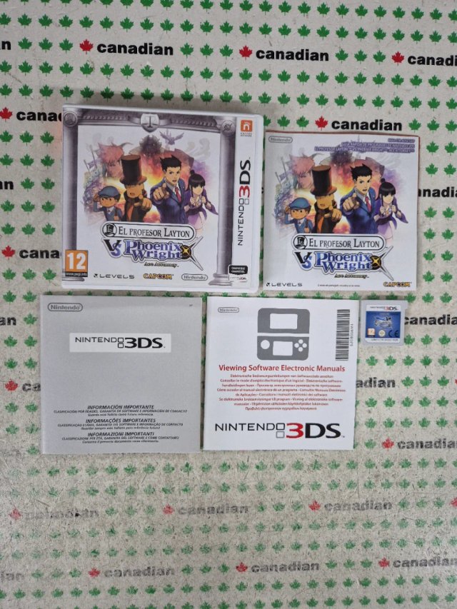 El Profesor Layton vs Phoenix Wright 3DS