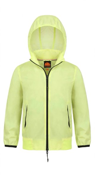 Giacca a vento Sundek 12 anni giallo fluo