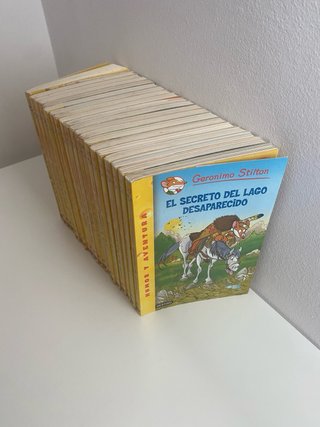 20 libros Geronimo Stilton