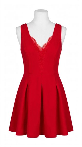 Vestido de Fiesta Rojo