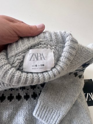 Conjunto Zara Jersey y Vans Ropa 4/5 años