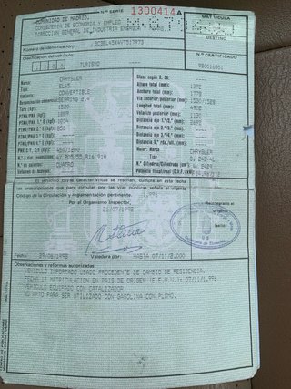 Chrysler Sebring 1996