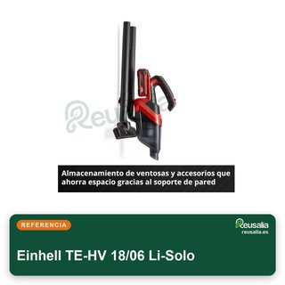 Einhell aspiradora mano TE-HV 18/06 Li-Solo