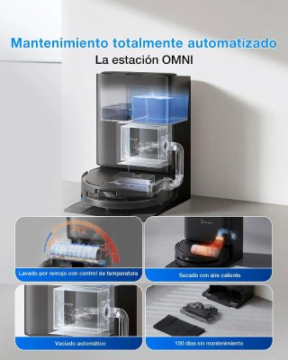 Robot Aspirador Ecovacs T80S con 3 años garantia