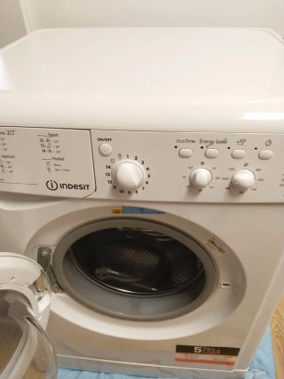 Lavadora Indesit Blanca