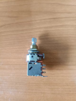Push-Pull Bourns B500K potenciómetro lineal