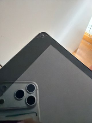 Tablet para piezas con funda