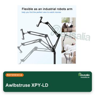Soporte de piso para tableta ajustable y estable